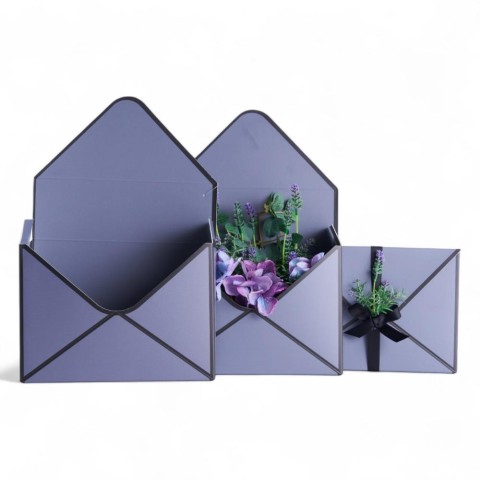 BUSTA CARTA 23X8X35CM GREY